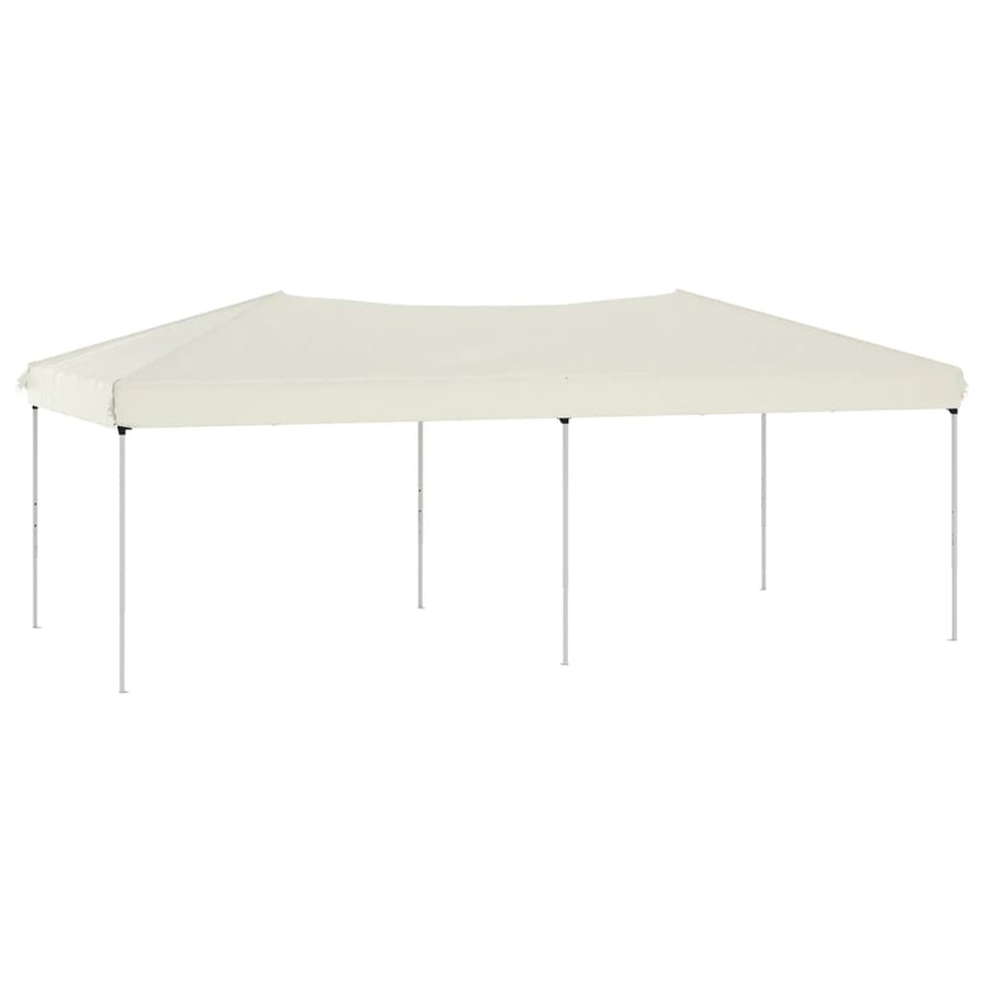 Partytent inklapbaar 3x6 m crèmekleurig 3 x 6 m Crème