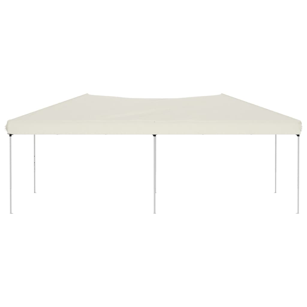 Partytent inklapbaar 3x6 m crèmekleurig 3 x 6 m Crème
