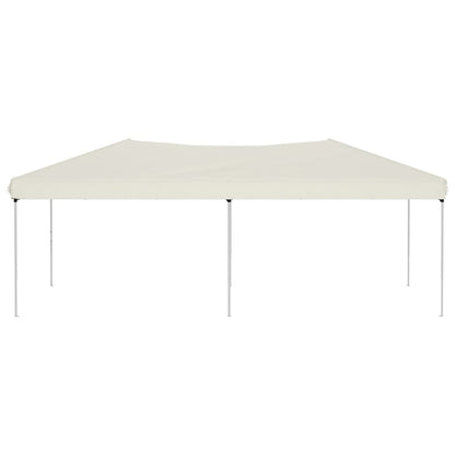 Partytent inklapbaar 3x6 m crèmekleurig 3 x 6 m Crème