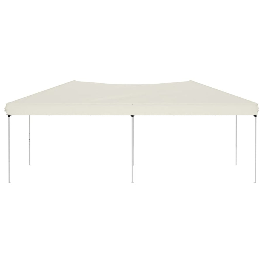 Partytent inklapbaar 3x6 m crèmekleurig 3 x 6 m Crème