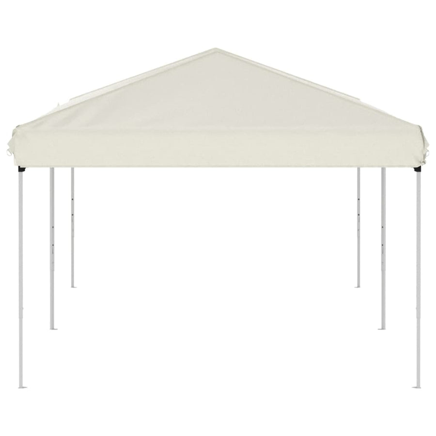 Partytent inklapbaar 3x6 m crèmekleurig 3 x 6 m Crème