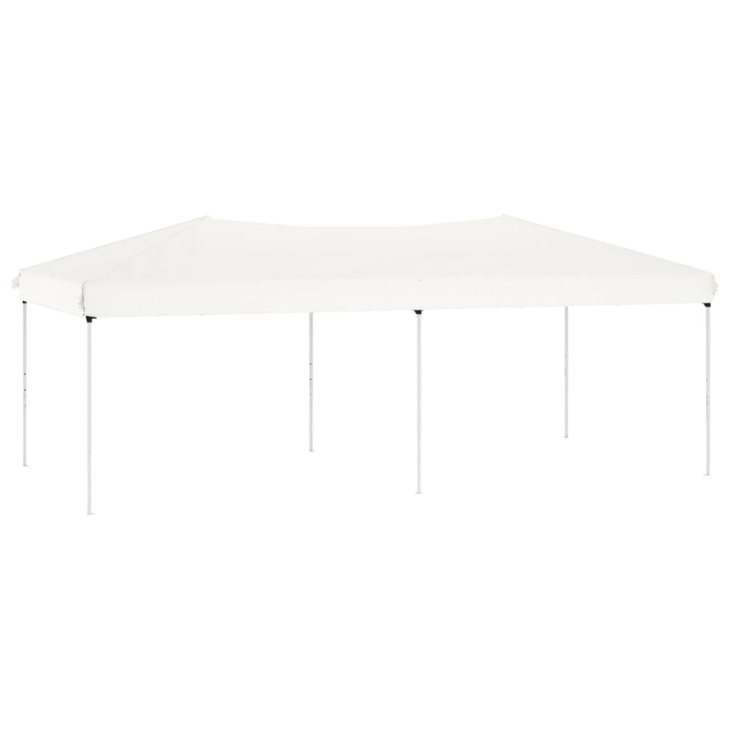 Partytent inklapbaar 3x6 m wit 3 x 6 m Wit
