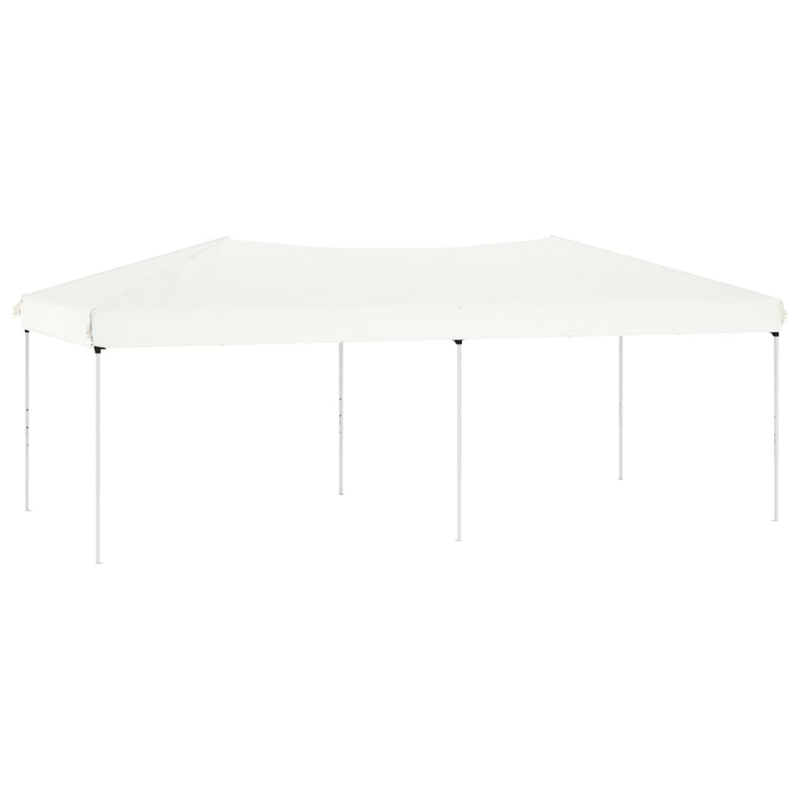 Partytent inklapbaar 3x6 m wit 3 x 6 m Wit