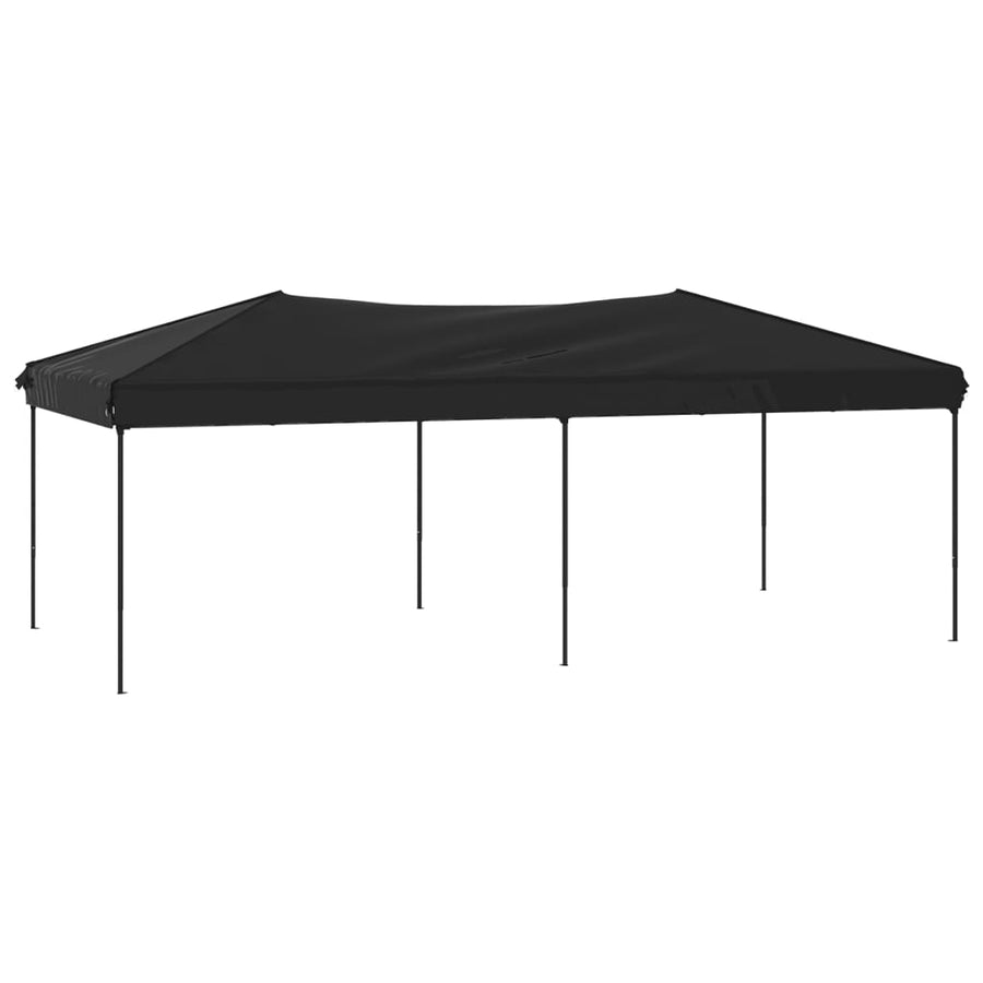 Partytent Inklapbaar 3 x 6 m Zwart