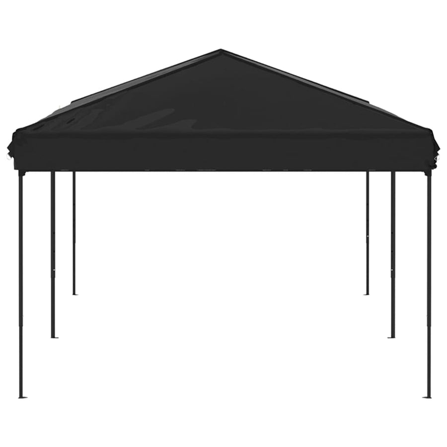 Partytent Inklapbaar 3 x 6 m Zwart