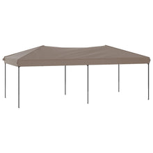 Partytent inklapbaar 3x6 m taupe 3 x 6 m Taupe