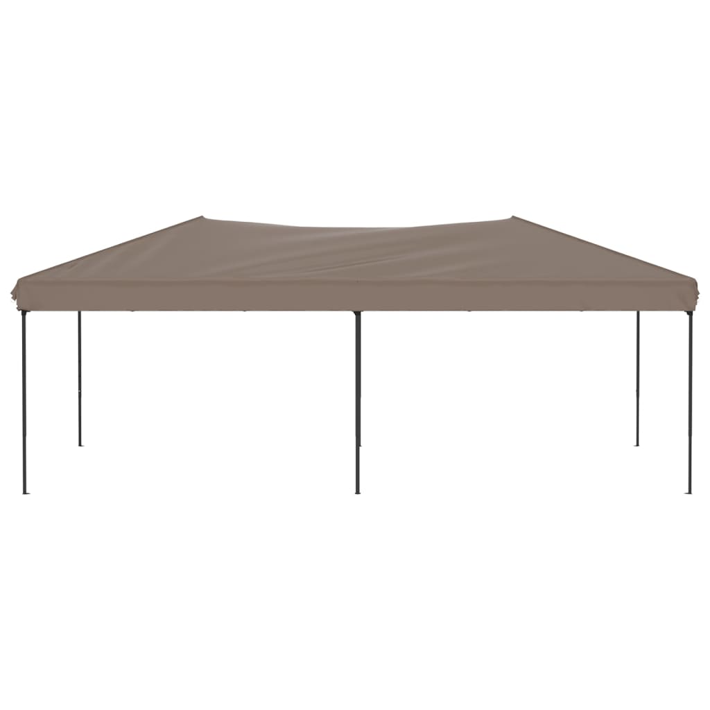 Partytent inklapbaar 3x6 m taupe 3 x 6 m Taupe
