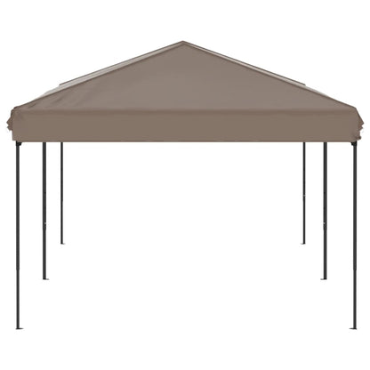 Partytent inklapbaar 3x6 m taupe 3 x 6 m Taupe