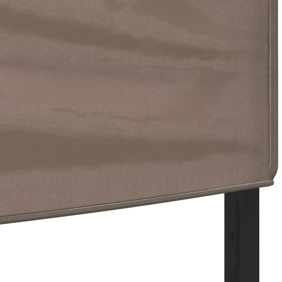 Partytent inklapbaar 3x6 m taupe 3 x 6 m Taupe