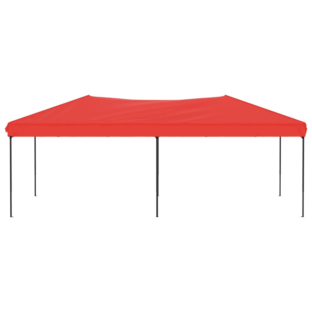 Partytent inklapbaar 3x6 m rood 3 x 6 m Rood