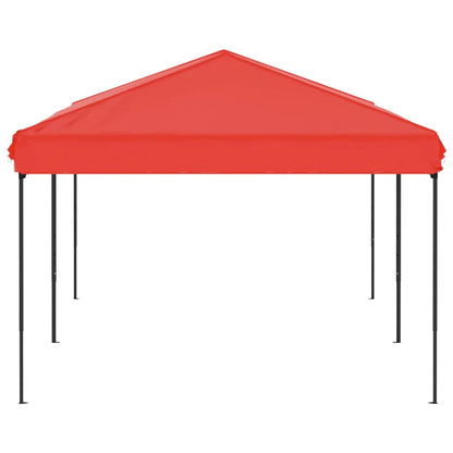 Partytent inklapbaar 3x6 m rood 3 x 6 m Rood