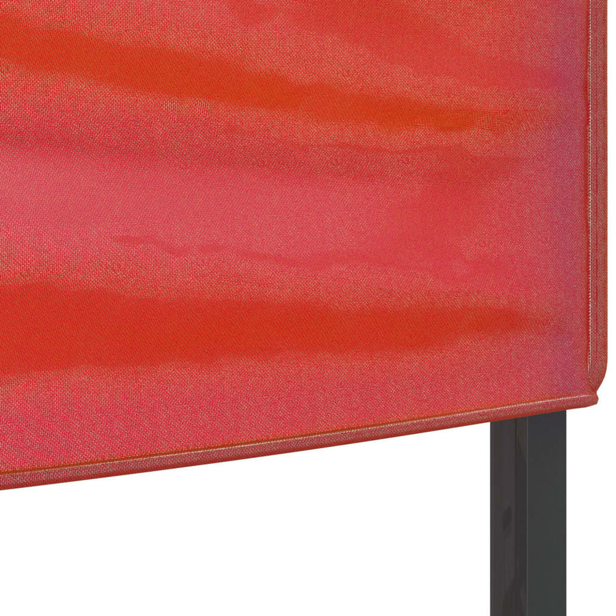 Partytent inklapbaar 3x6 m rood 3 x 6 m Rood