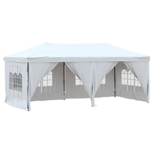 Partytent Inklapbaar Met Zijwanden 3 x 6 m Wit