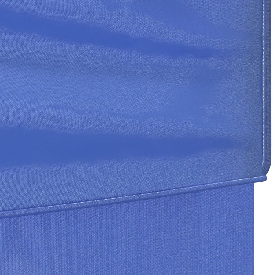 Partytent Inklapbaar Met Zijwanden 3X6 M Blauw