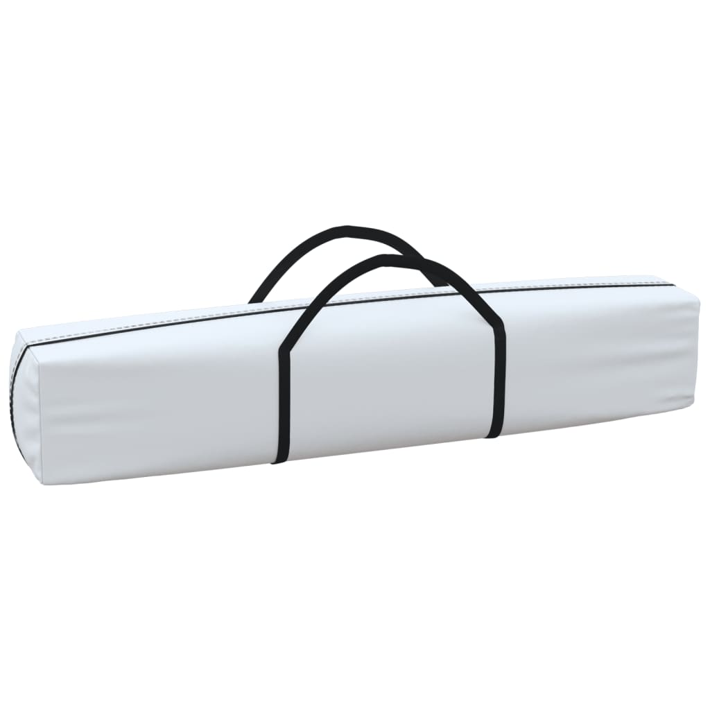 Partytent Inklapbaar Met Zijwanden 3X6 M Wit 3 x 6 m