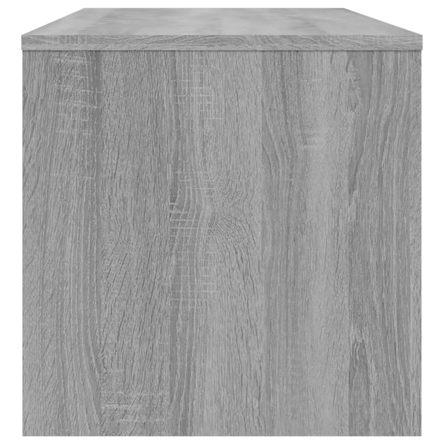 Tv-meubel 100x40x40 cm bewerkt hout grijs sonoma eikenkleurig Grijs sonoma