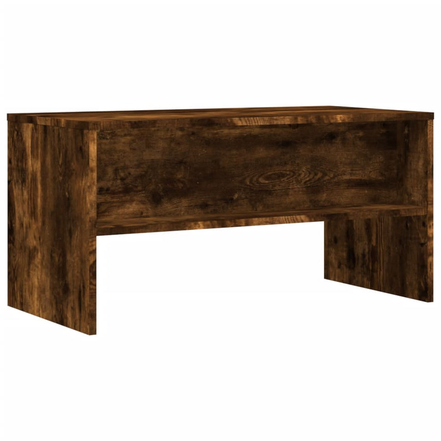 Tv-meubel 80x40x40 cm bewerkt hout gerookt eikenkleurig Gerookt eiken