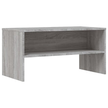 Tv-Meubel 80X40X40 Cm Bewerkt Hout Eikenkleurig Grijs sonoma