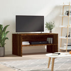 Tv-meubel 80x40x40 cm bewerkt hout bruineiken
