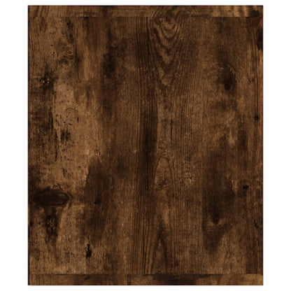 Boekenkast / Tv-Meubel Bewerkt Hout 36 x 30 x 143 cm Gerookt eiken