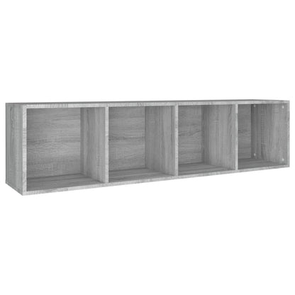 Boekenkast / Tv-Meubel Eikenkleurig 36 x 30 x 143 cm Grijs sonoma