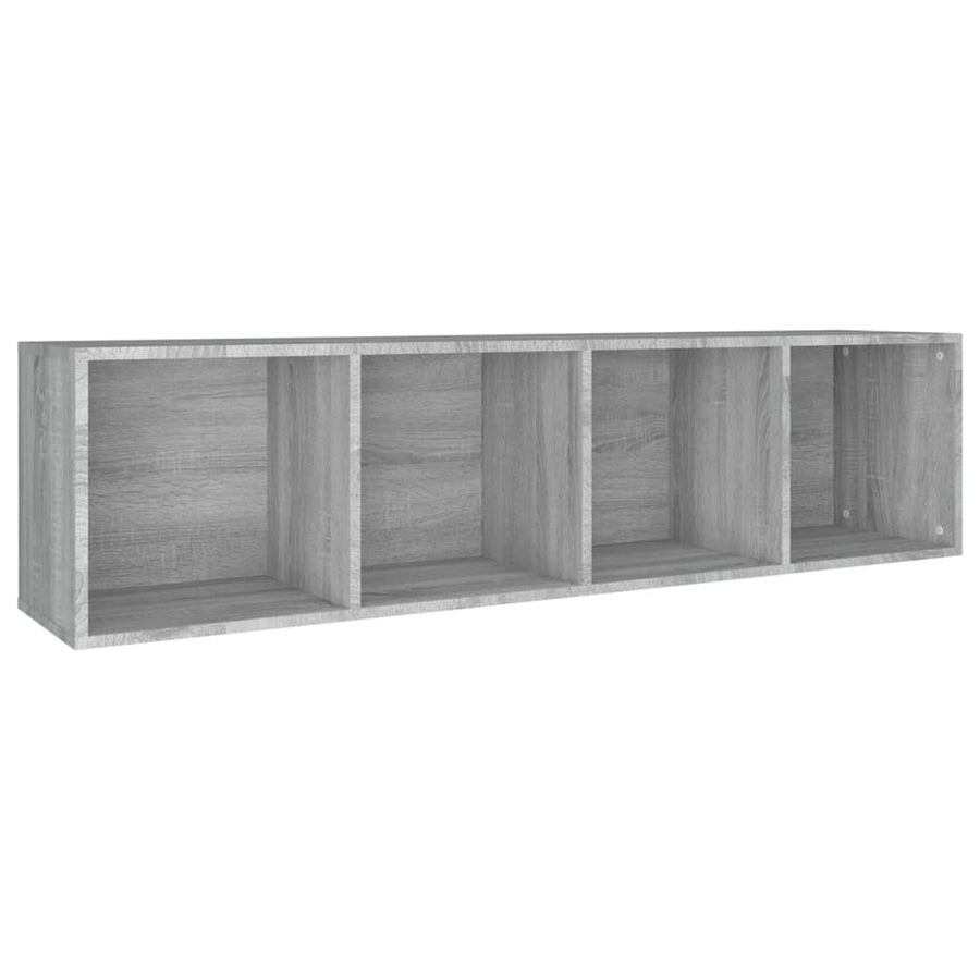 Boekenkast / Tv-Meubel Eikenkleurig 36 x 30 x 143 cm Grijs sonoma