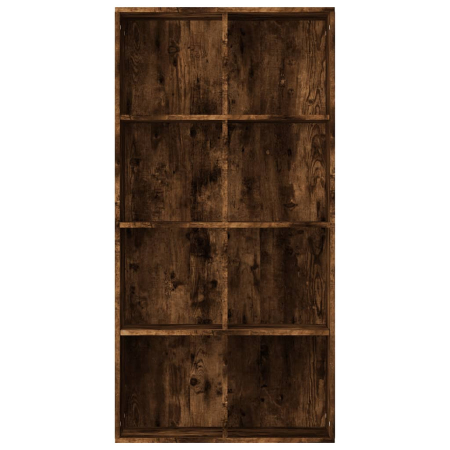 Boekenkast Bewerkt Hout Kleurig 66 x 30 x 130 cm Gerookt eiken