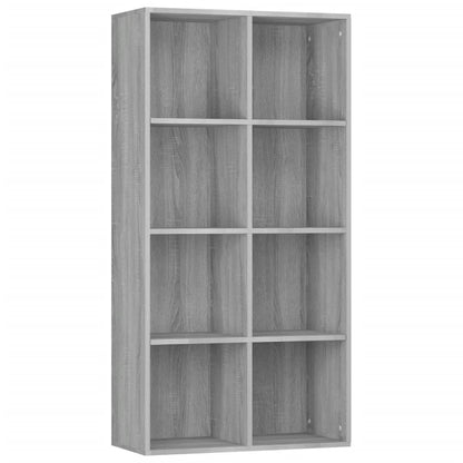 Boekenkast Bewerkt Hout Sonoma Grijs 66 x 30 x 130 cm Grijs sonoma