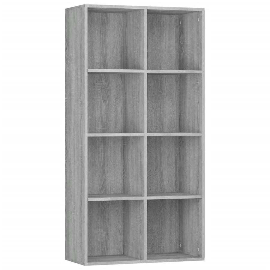 Boekenkast Bewerkt Hout Sonoma Grijs 66 x 30 x 130 cm Grijs sonoma