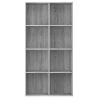 Boekenkast Bewerkt Hout Sonoma Grijs 66 x 30 x 130 cm Grijs sonoma