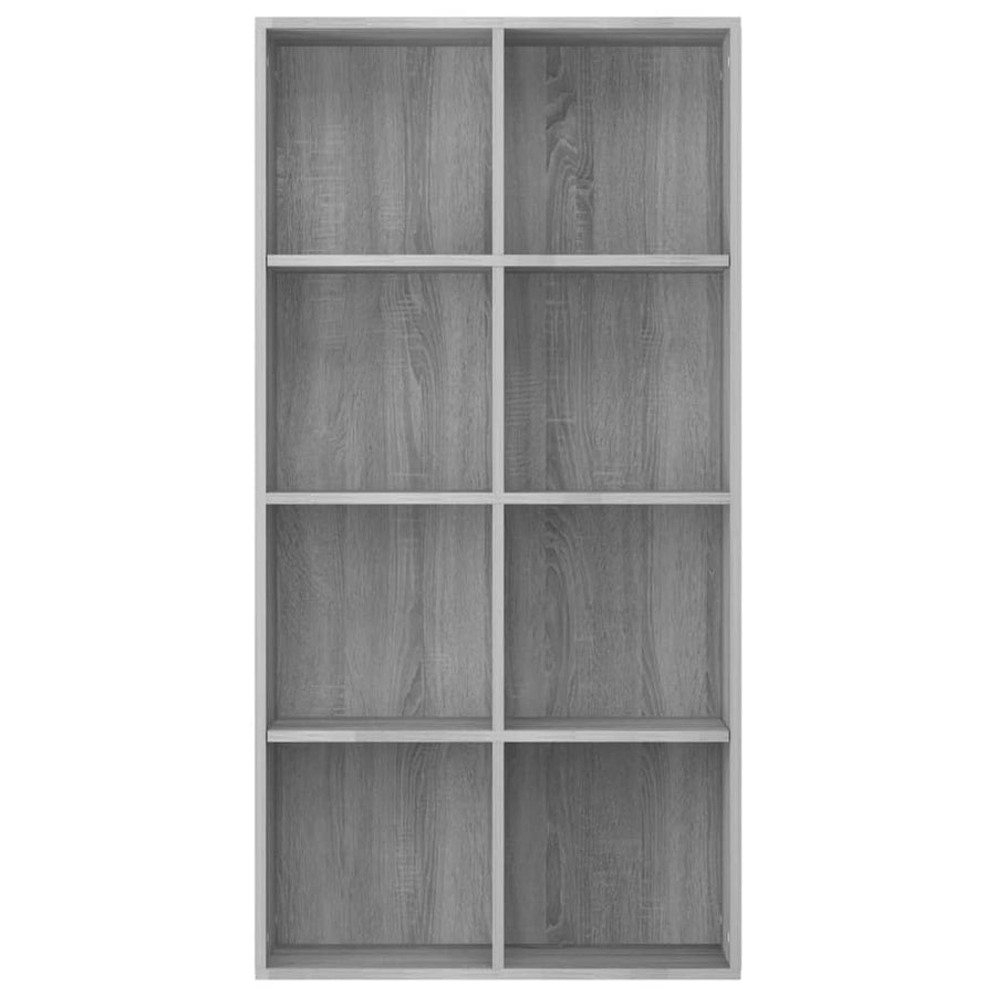 Boekenkast Bewerkt Hout Sonoma Grijs 66 x 30 x 130 cm Grijs sonoma