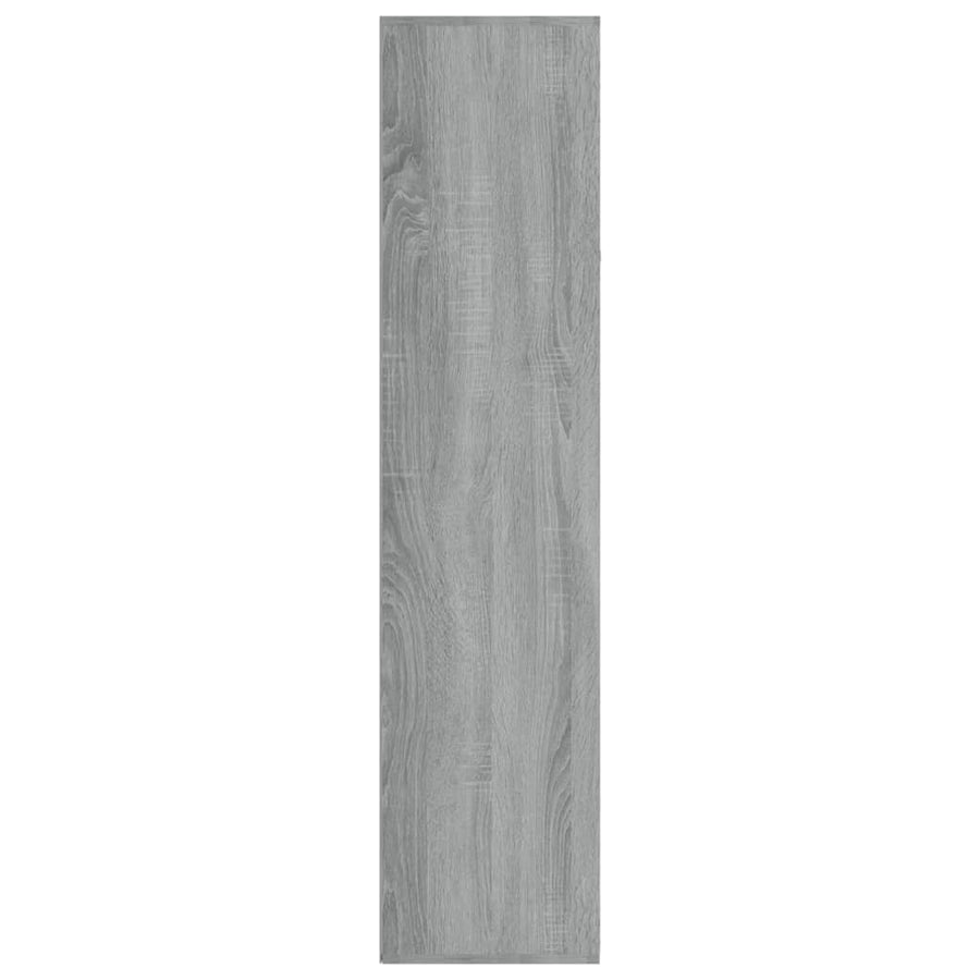 Boekenkast Bewerkt Hout Sonoma Grijs 66 x 30 x 130 cm Grijs sonoma