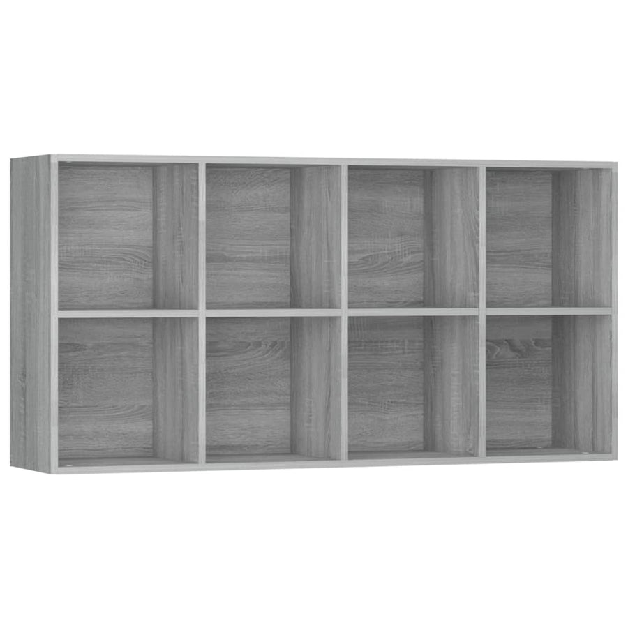 Boekenkast Bewerkt Hout Sonoma Grijs 66 x 30 x 130 cm Grijs sonoma