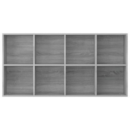 Boekenkast Bewerkt Hout Sonoma Grijs 66 x 30 x 130 cm Grijs sonoma