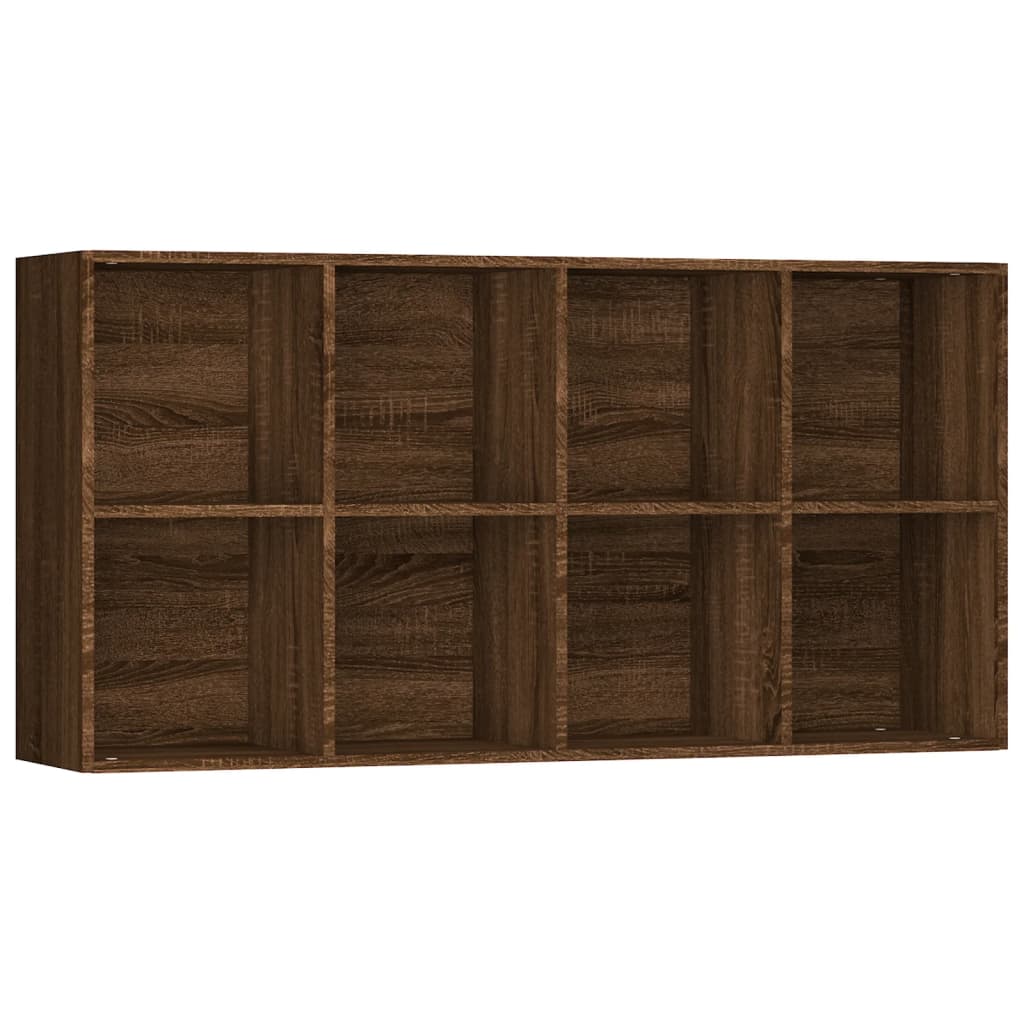 Boekenkast Bewerkt Hout 66 x 30 x 130 cm bruin eikenkleur