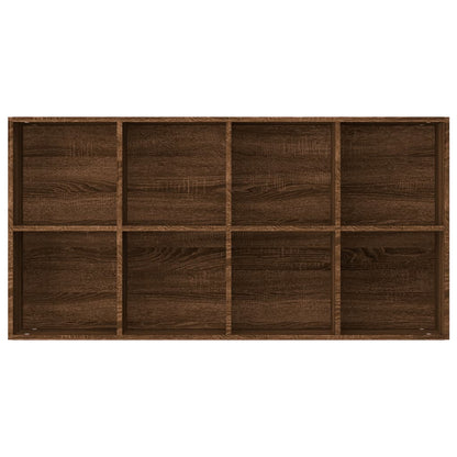 Boekenkast Bewerkt Hout 66 x 30 x 130 cm bruin eikenkleur