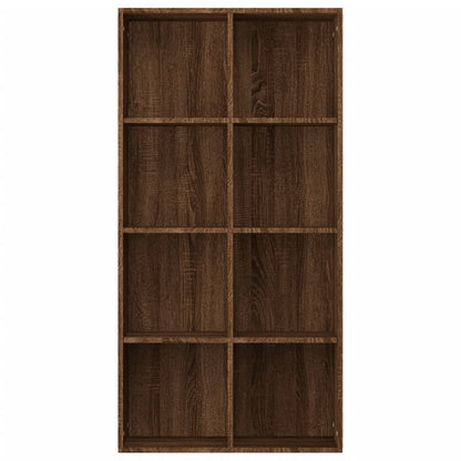 Boekenkast Bewerkt Hout 66 x 30 x 130 cm bruin eikenkleur