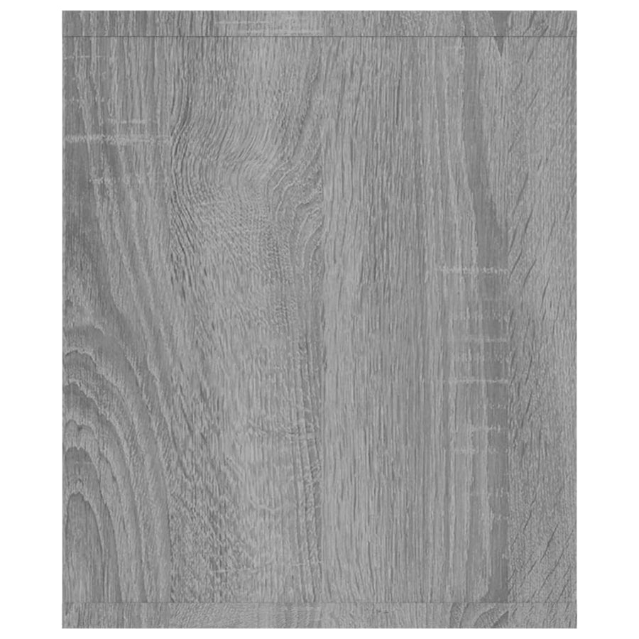 Boekenkast/Tv-Meubel 43X30X36 Cm Bewerkt Hout Grijs sonoma
