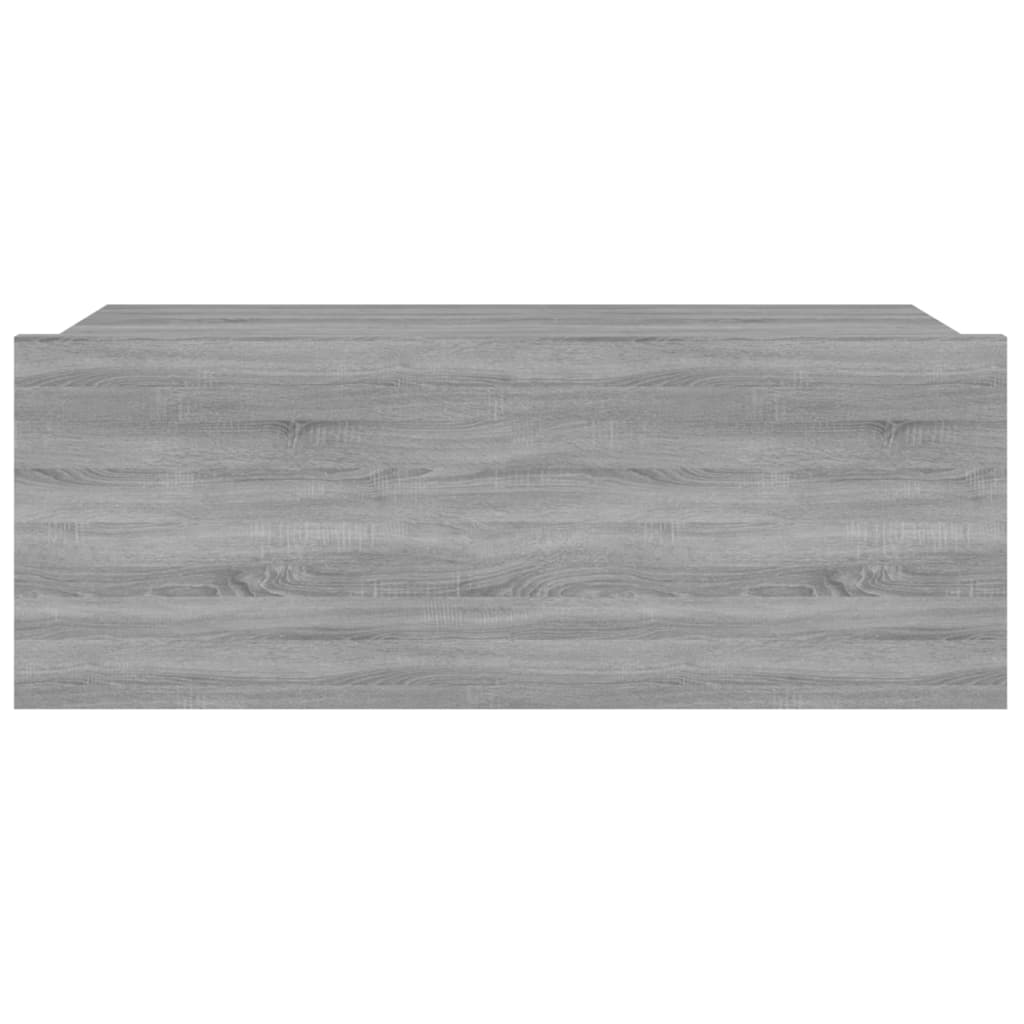 Nachtkastjes 2 st zwevend 40x30x15 cm bewerkt hout grijs sonoma 2 Grijs sonoma