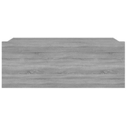 Nachtkastjes 2 st zwevend 40x30x15 cm bewerkt hout grijs sonoma 2 Grijs sonoma