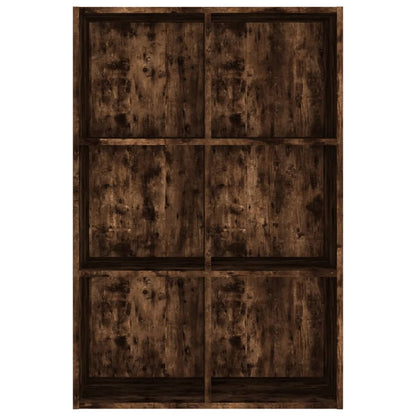 Boekenkast/Dressoir Bewerkt Hout Kleur 66 x 30 x 98 cm Gerookt eiken