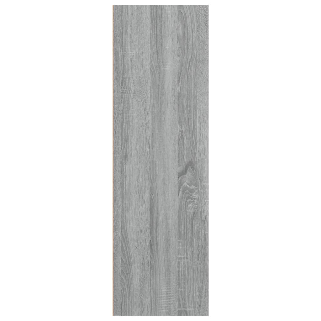 Boekenkast/Dressoir Bewerkt Hout Eiken 66 x 30 x 98 cm Grijs sonoma