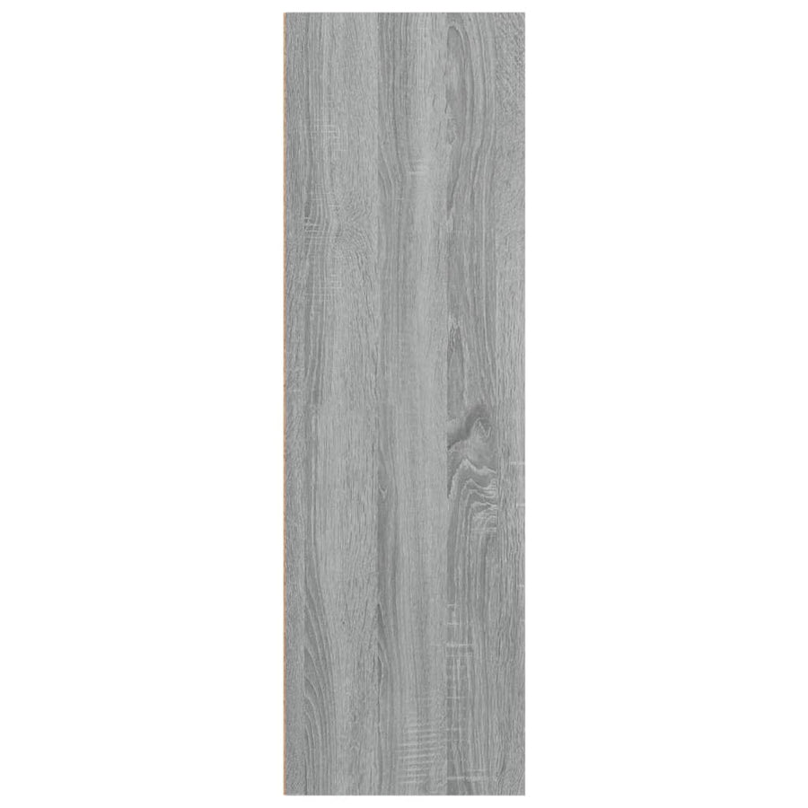 Boekenkast/Dressoir Bewerkt Hout Eiken 66 x 30 x 98 cm Grijs sonoma