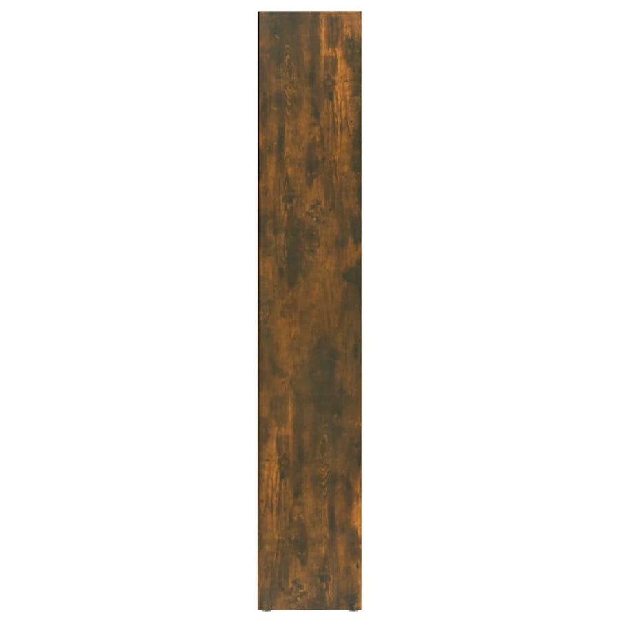 Cd-Kasten 1X16X93,5 Bewerkt Hout Kleurig Gerookt eiken