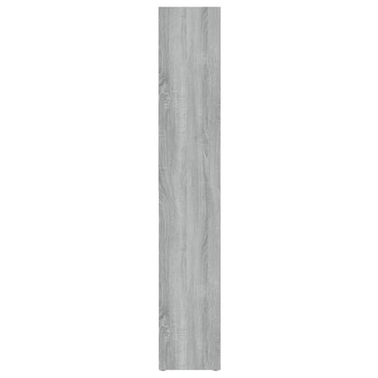 Cd-Kasten 1X16X93,5 Bewerkt Hout Eikenkleur Grijs sonoma