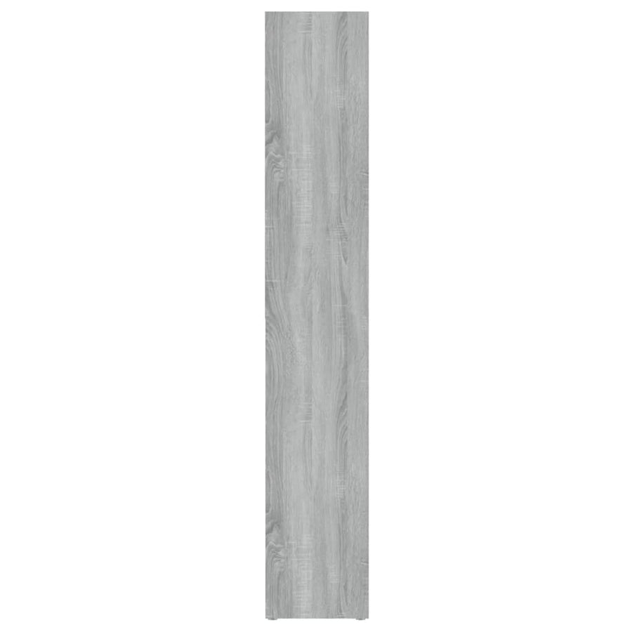 Cd-Kasten 1X16X93,5 Bewerkt Hout Eikenkleur Grijs sonoma
