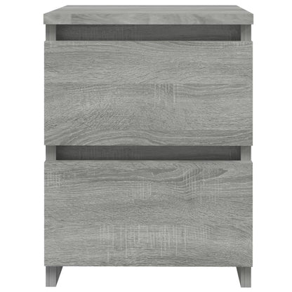Nachtkastje Grijs Sonoma 30x30x40 cm Engineered Wood