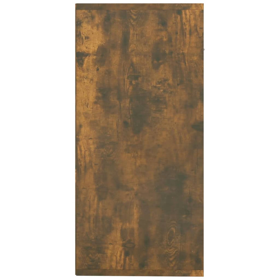 Dressoir 88X30X65 Cm Bewerkt Hout Kleurig Gerookt eiken
