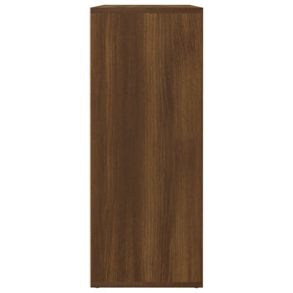 Dressoir 60x30x75 cm bewerkt hout bruin eikenkleur