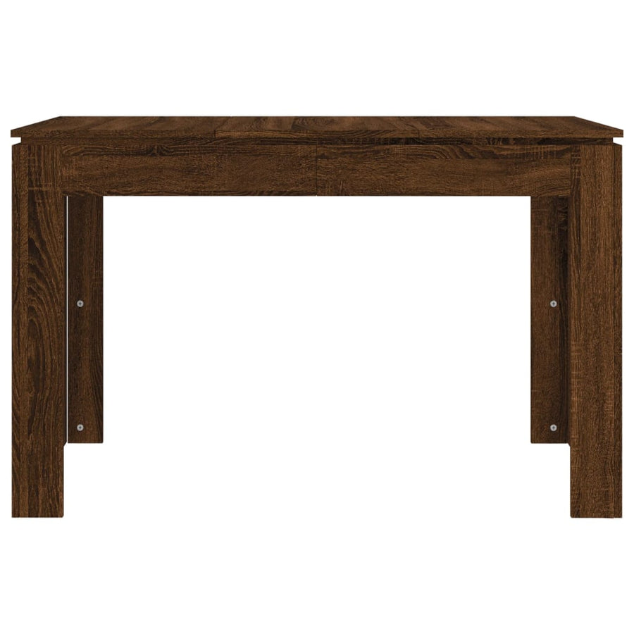 Eettafel 20X60X76 Cm Bewerkt Hout Bruineikenkleurig bruin eikenkleur